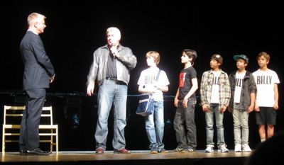 Stephen Daldry, Rich Hebert, and Billys Photo